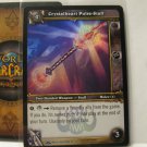 (TC-1500) 2007 World of Warcraft MAGTHERIDON TCG card #18/20: Crystalheart Pulse-Staff - FOIL
