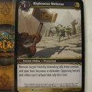 (TC-1565) 2007 World of Warcraft OUTLAND TCG card #52/246: Righteous Defense