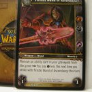 (TC-1576) 2008 World of Warcraft ILLIDAN TCG card #230/252: Tirisfal Wand of Ascendancy