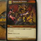 (TC-1589) 2008 World of Warcraft ILLIDAN TCG card #235/252: Againist the Illidari