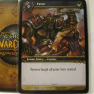 (TC-1591) 2008 World of Warcraft ILLIDAN TCG card #77/252: Feint