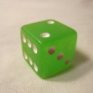 2013 Quantum Board Game Piece: Player Dice - Green