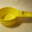 vintage Tupperware #766: Measuring Cup - 1/3 Cup - Yellow
