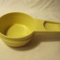 vintage Tupperware #766: Measuring Cup - 1/4 Cup - Pastel Yellow