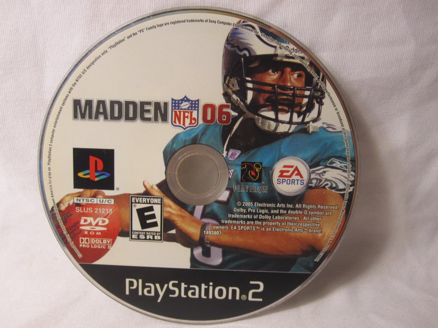 PS2 / Playstation 2 Video Game: Madden '06 - disc only