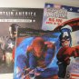 3 of 3 Marvel Kids Activity / reader Books: Amazing Spider-Man, Captain America