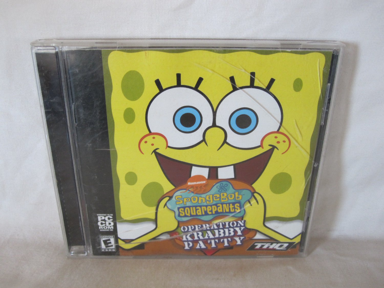 PC CD-ROM Video Game: 2001 Spongebob Squarepants- Operation Krabby Patty