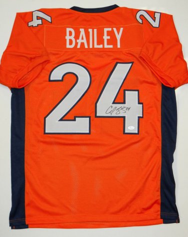 Champ Bailey Signed / Autographed Orange Jersey- JSA Authenticated