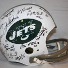 1969 New York Jets Autographed Full Size TK Helmet- JSA W Authenticated