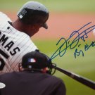 Frank Thomas Autographed 8x10 Swinging Big Hurt Photo- JSA Authenticated
