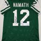 Joe Namath Signed / Autographed Green Jersey- PSA/DNA Authenticated