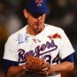 Nolan Ryan Autographed 16x20 Bloody Lip Photo- JSA Authenticated