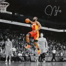 James Harden Autographed 16x20 B/W & Color In Air Photo- TriStar Authenticated