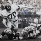 Sam Huff Autographed 16x20 Against Packers Photo- JSA Authenticated