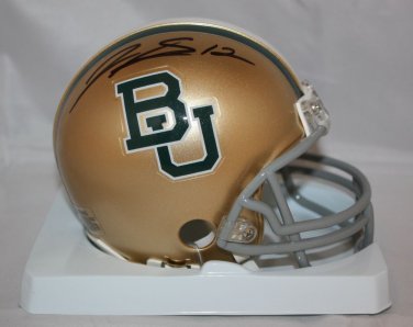 Josh Gordon Autographed Baylor University Bears Mini Helmet- JSA Authenticated