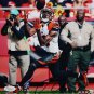 AJ Green Autographed 8x10 Vertical Catching Photo- JSA W Authenticated
