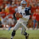 Troy Aikman Autographed 16x20 Looking To Pass *Star Photo- JSA W Authenticated