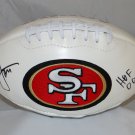 Ronnie Lott Autographed San Francisco 49ers Logo Football- JSA W Authenticated
