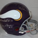 Page Eller Larsen Marshall Autographed F/S Minnesota Vikings ProLine Helmet- JSA