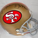 Clark & Montana Autographed F/S San Francisco 49ers Helmet- JSA W Authenticated
