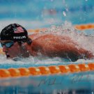 Michael Phelps Autographed 16x20 Side View Photo- JSA W Authenticated