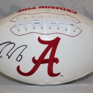 Trent Richardson Autographed Alabama Crimson Tide Logo Football- JSA Auth