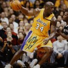 Shaquille O'Neal Autographed 16x20 Lakers Dribbling Photo- PSA/DNA Authenticated