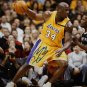 Shaquille O'Neal Autographed 16x20 Lakers Dribbling Photo- PSA/DNA Authenticated