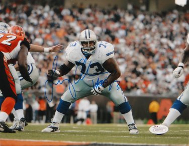 Larry Allen HOF Autographed 8x10 Horizontal Cowboys Photo- JSA W Authenticated
