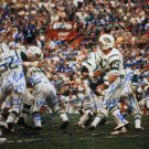 1969 New York Jets Autographed 16x20 Namath Passing Photo- JSA W Authenticated