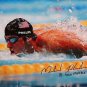 Michael Phelps Autographed 20x24 Side View 18 Gold Medals Canvas- JSA W Auth
