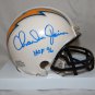 Charlie Joiner Autographed San Diego Chargers Mini Helmet- JSA Authenticated