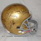 1988 National Champs Autographed F/S Notre Dame Fighting Irish Helmet- JSA Auth