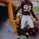 Brian Orakpo Autographed 16x20 Redskins Yelling Photo- JSA Authenticated