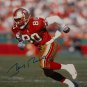 Jerry Rice Autographed 16x20 Vertical Running Photo- JSA Authenticated