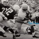 Gale Sayers Autographed 16x20 B&W Kansas Jayhawks Photo- JSA W Authenticated