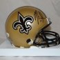 Mark Ingram Autographed New Orleans Saints Mini Helmet- JSA Authenticated