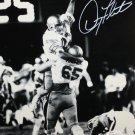 Doug Flutie Autographed 8x10 B&W Cheering Photo- JSA Authenticated