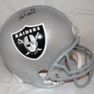 Ray Guy HOF Autographed F/S Oakland Raiders Helmet- JSA W Authenticated