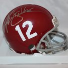 Ken Stabler Autographed Alabama Crimson Tide Mini Helmet- JSA W Authenticated