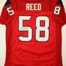 Brooks Reed Signed / Autographed Red Jersey- JSA W Authenticated
