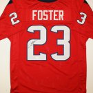 Arian Foster Signed / Autographed Red Jersey- JSA Authenticated