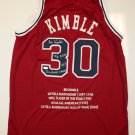Bo Kimble Signed / Autographed Maroon Stat Jersey- JSA Authenticated
