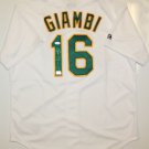 Jason Giambi Signed / Autographed Oakland Athletics Jersey- JSA Authenticated