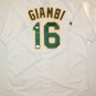 Jason Giambi Signed / Autographed Oakland Athletics Jersey- JSA Authenticated