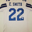 Emmitt Smith Signed / Autographed White Jersey- PSA/DNA Authenticated