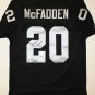 Darren McFadden RUN Signed / Autographed Black Jersey- JSA Authenticated