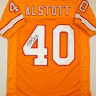 Mike Alstott Signed / Autographed Orange Jersey- JSA Authenticated
