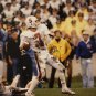 John Elway Autographed 16x20 Stanford Cardinals Passing Photo- JSA Authenticated