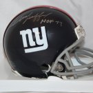 Frank Gifford HOF Autographed New York Giants Mini Helmet- JSA Authenticated